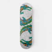 Tribale Alligator Art Persoonlijk Skateboard (Voorkant)