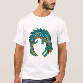 Tribale Alligator Art T-shirt (Voorkant)