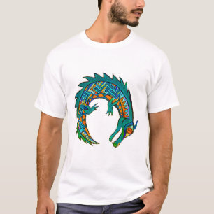 Tribale Alligator Art T-shirt