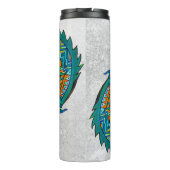 Tribale Alligator Art Thermosbeker (Achterkant)