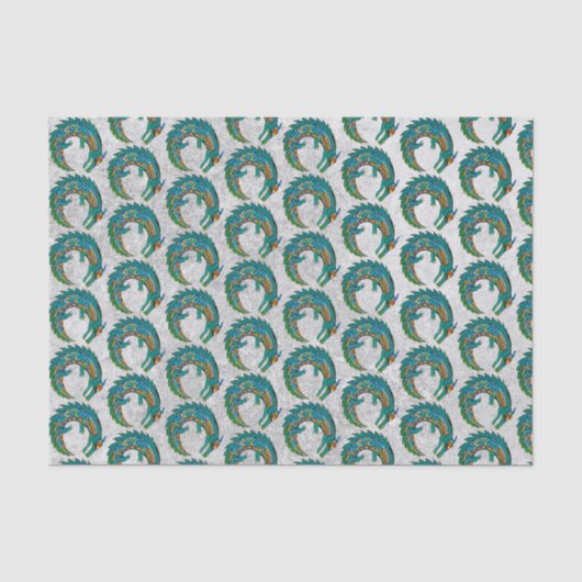 Tribale Alligator Art Tissuepapier (Voorkant)