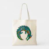 Tribale Alligator Art Tote Bag (Achterkant)