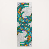 Tribale Alligator Art Yogamat (Voorkant)
