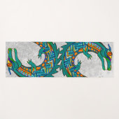 Tribale Alligator Art Yogamat (Voorkant (horizontaal))