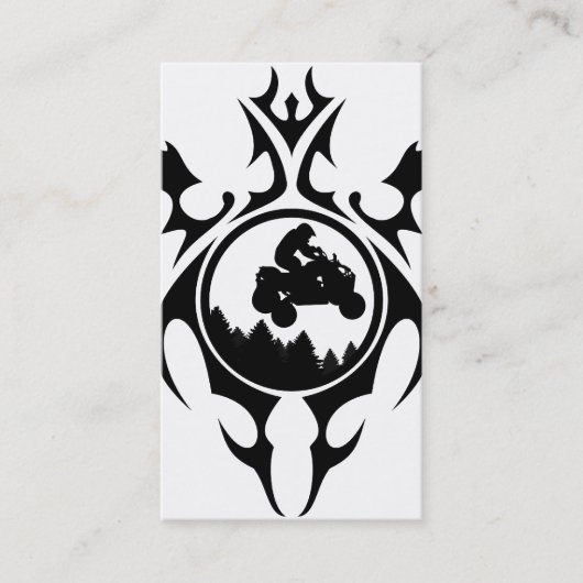 tribale atv trailz visitekaartje (Voorkant)