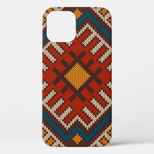 Tribale Aztec naadloos op brei- en wol  Case-Mate iPhone Case