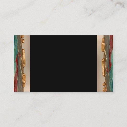 Tribale Aztec-Visitekaartjes met standaard stijl Visitekaartje (Voorkant)