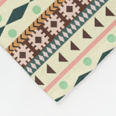Tribale baby dier fleece deken (Hoek)