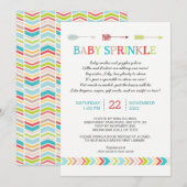 Tribale baby sprinkhaan met uitnodiging voor gedic (Voorkant / Achterkant)