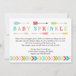 Tribale Baby Sprinkle-neutrale gender dounodigt ui Kaart