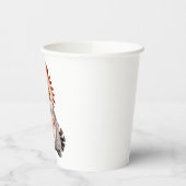 tribale bandiet papieren bekers (Links)