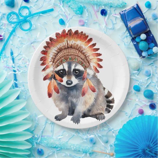 tribale bandiet papieren bordje (Feest)