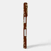 Tribale batik - Bruin, Tan en Koraal Case-Mate iPhone Case (Achterkant / Rechts)