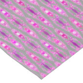 Tribale batik - Fuchsia Pink, Violet en Grey Tafelkleed (Gekanteld)