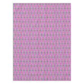 Tribale batik - Fuchsia Pink, Violet en Grey Tafelkleed (Voorkant)