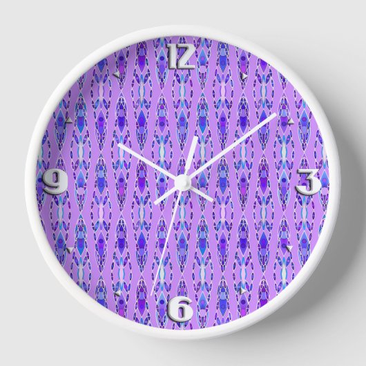 Tribale batik - Lavender, Blue en Violet (Voorkant)