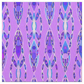Tribale batik - Lavender, Blue en Violet Stof (Close Up)