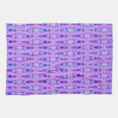 Tribale batik - Lavender, Blue en Violet Theedoek (Horizontaal)