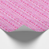 Tribale batik - roze tinten cadeaupapier (Hoek)