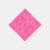 Tribale batik - schaduwen van fuchsia roze servetten (Hoek)