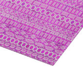 Tribale batik - schaduwen van orchidee en violet snijplank (Hoek)