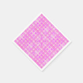 Tribale batik - schaduwen van roze en orchidee servetten (Hoek)