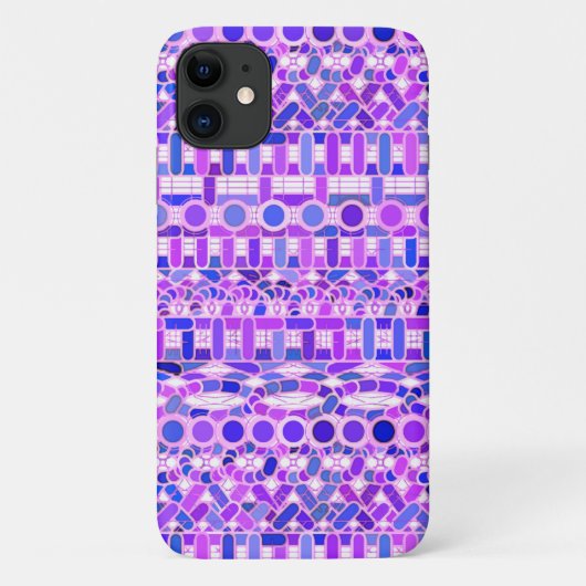 Tribale batik - schaduwen van violet paars Case-Mate iPhone case (Achterkant)