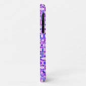 Tribale batik - schaduwen van violet paars Case-Mate iPhone case (Achterkant/links)