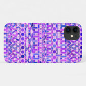 Tribale batik - schaduwen van violet paars Case-Mate iPhone case (Achterkant (horizontaal))