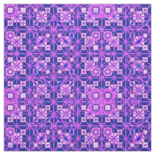Tribale batik - schoppen van paars stof