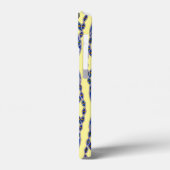 Tribale batik - Steel Blue, Grey and Yellow Case-Mate iPhone Case (Achterkant / Links)