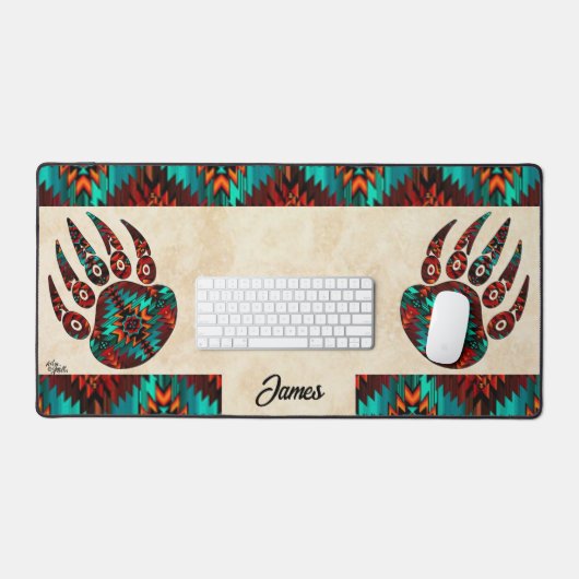 Tribale Beer Paw Bureaumat (Keyboard & Muis)