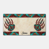 Tribale Beer Paw Bureaumat (Voorkant)