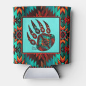 Tribale Beer Paw-Koelbox Blikjeskoeler (Voorkant)