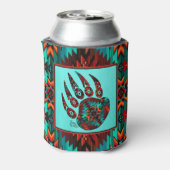 Tribale Beer Paw-Koelbox Blikjeskoeler (Blikje Achterkant)