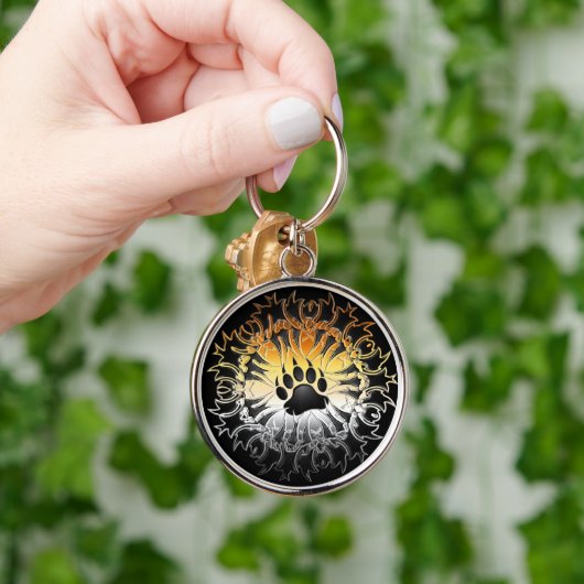 Tribale Beer Pride Paw Sleutelhanger (Hand)