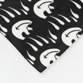 Tribale Beren Blanket Native Art Fleece Blanket (Hoek)