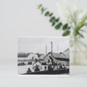 Tribale bijeenkomst briefkaart (Staand voorkant)