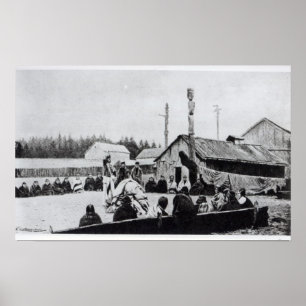 Tribale bijeenkomst poster