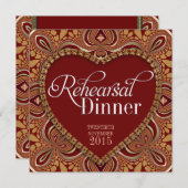 Tribale Bohemen repetities Kaart (Voorkant / Achterkant)