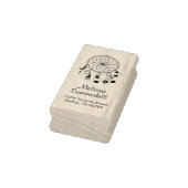 Tribale Boho Droomvanger Adres Rubberstempel (Stempel)