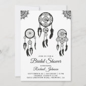 Tribale Boho Droomvanger Bruiloft Uitnodiging (Voorkant)