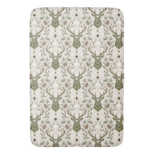 Tribale Boho Herten, Dromend van Herten Badmat