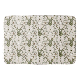 Tribale Boho Herten, Dromend van Herten Badmat