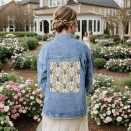 Tribale Boho Herten, Dromend van Herten Denim Jacket