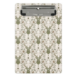 Tribale Boho Herten, Dromend van Herten Mini Klembord