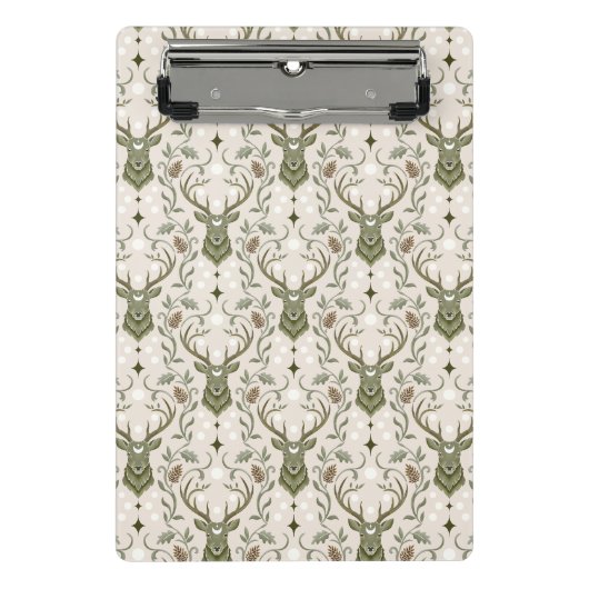 Tribale Boho Herten, Dromend van Herten Mini Klembord (Voorkant)