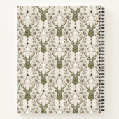 Tribale Boho Herten, Dromend van Herten Notitieboek (Achterkant)