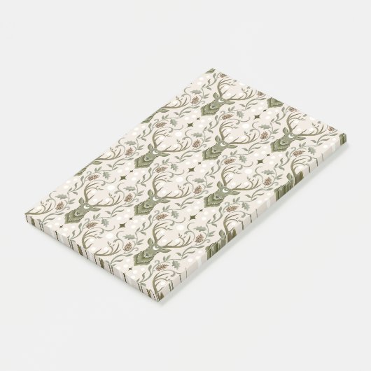 Tribale Boho Herten, Dromend van Herten Post-it® Notes (Schuin)