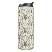 Tribale Boho Herten, Dromend van Herten Thermosbeker (Gedraaid links)